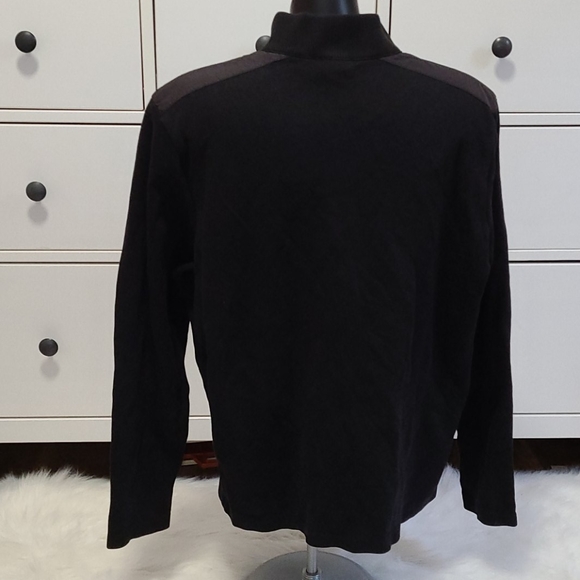 Hugo Boss Persano Quarter Zip Mockneck sweater xl - Picture 6 of 16